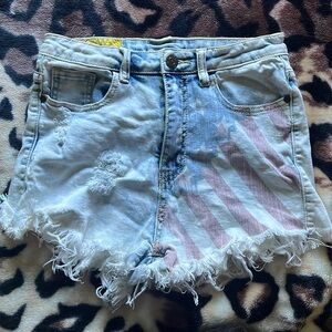 Machine Jean Shorts